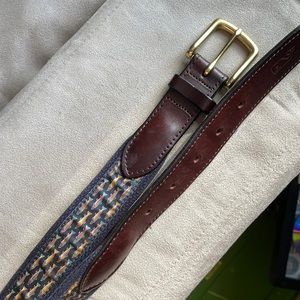 Vineyard Vines fish canvas belt - Size 36
